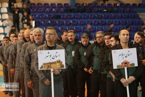 مراسم افتتاحیه و نخستین روز سومین مسابقات فوتسال کشوری وزارت میراث‌فرهنگی در مازندران