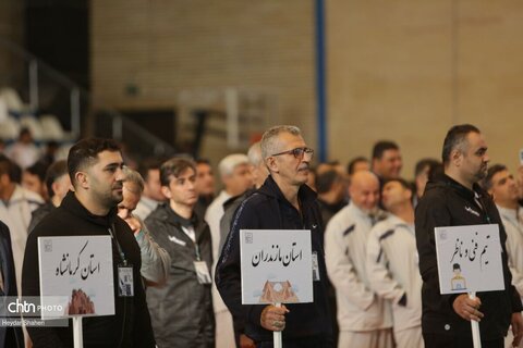 مراسم افتتاحیه و نخستین روز سومین مسابقات فوتسال کشوری وزارت میراث‌فرهنگی در مازندران