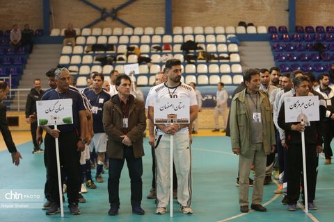 مراسم افتتاحیه و نخستین روز سومین مسابقات فوتسال کشوری وزارت میراث‌فرهنگی در مازندران