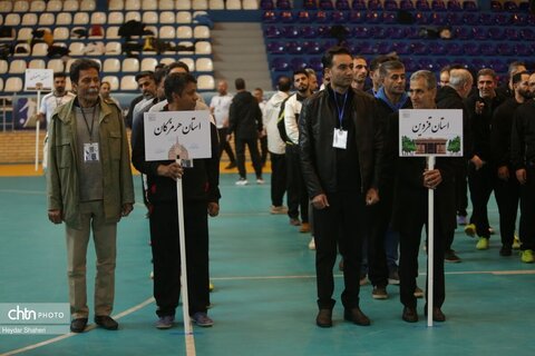 مراسم افتتاحیه و نخستین روز سومین مسابقات فوتسال کشوری وزارت میراث‌فرهنگی در مازندران