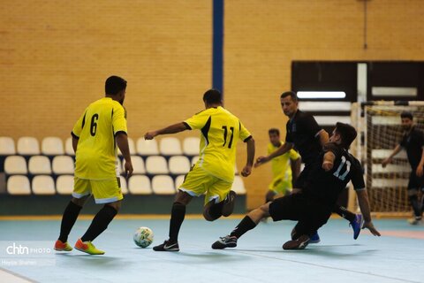 مراسم افتتاحیه و نخستین روز سومین مسابقات فوتسال کشوری وزارت میراث‌فرهنگی در مازندران