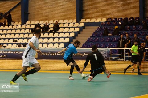 مراسم افتتاحیه و نخستین روز سومین مسابقات فوتسال کشوری وزارت میراث‌فرهنگی در مازندران