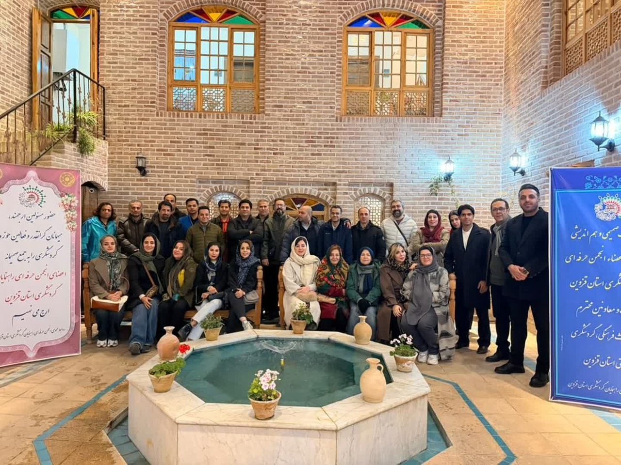 همدلی راهنمایان در معرفی قزوین و برگزاری نوروزی متفاوت