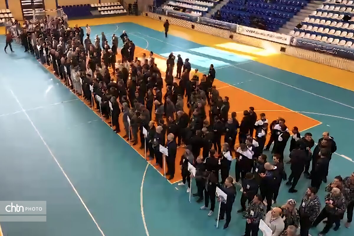 مراسم افتتاحیه سومین دوره مسابقات فوتسال کشوری وزارت میراث فرهنگی