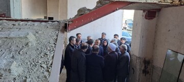 بازدید استاندار آذربایجان‌غربی از پروژه هتل سه‌ستاره کارین اشنویه