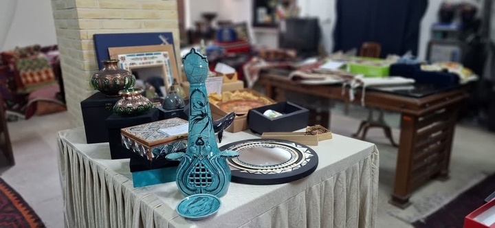 ۳۴  مهر اصالت ملی بر آثار فاخر صنایع‌دستی قزوین