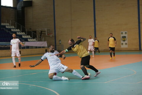 دومین روز مسابقات فوتسال کشوری وزارت میراث‌فرهنگی در مازندران