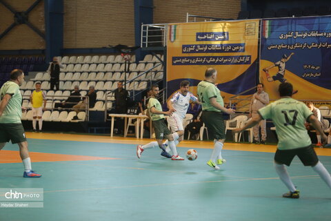 دومین روز مسابقات فوتسال کشوری وزارت میراث‌فرهنگی در مازندران