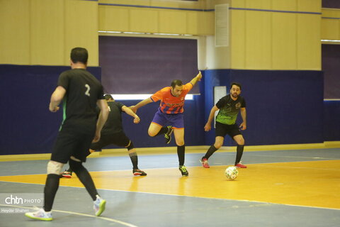 دومین روز مسابقات فوتسال کشوری وزارت میراث‌فرهنگی در مازندران