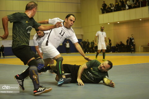 دومین روز مسابقات فوتسال کشوری وزارت میراث‌فرهنگی در مازندران