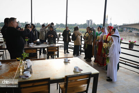 اجرای گشت فرهنگی ـ رسانه‌ای در تالاب بین‌المللی شادگان