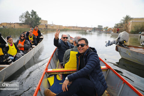 اجرای گشت فرهنگی ـ رسانه‌ای در تالاب بین‌المللی شادگان