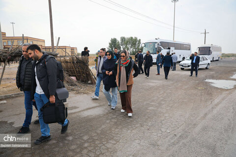 اجرای گشت فرهنگی ـ رسانه‌ای در تالاب بین‌المللی شادگان