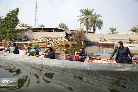 اجرای گشت فرهنگی ـ رسانهای در تالاب بینالمللی شادگان