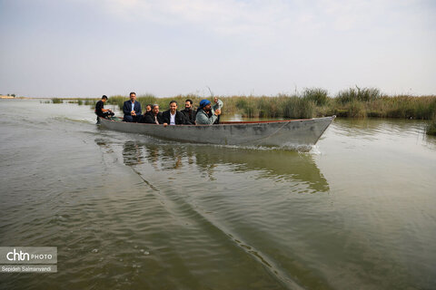 اجرای گشت فرهنگی ـ رسانهای در تالاب بینالمللی شادگان