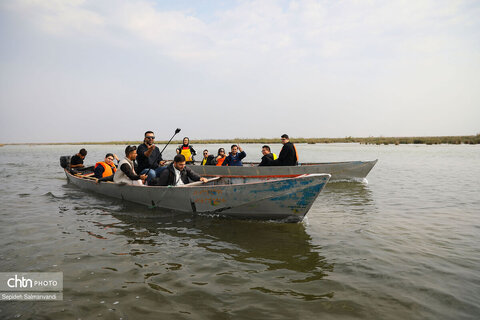 اجرای گشت فرهنگی ـ رسانهای در تالاب بینالمللی شادگان
