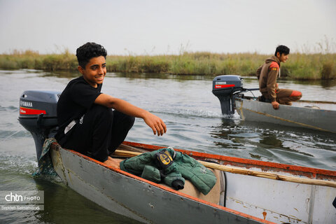اجرای گشت فرهنگی ـ رسانه‌ای در تالاب بین‌المللی شادگان