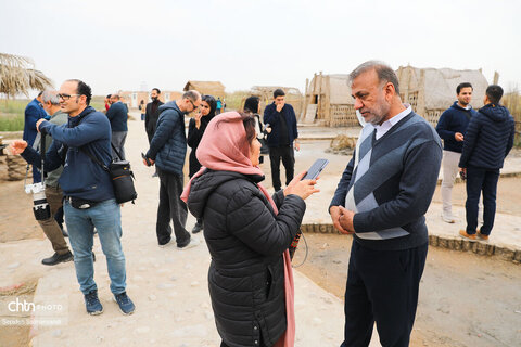 اجرای گشت فرهنگی ـ رسانه‌ای در تالاب بین‌المللی شادگان