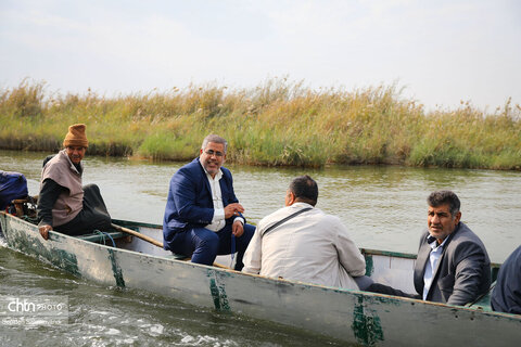 اجرای گشت فرهنگی ـ رسانه‌ای در تالاب بین‌المللی شادگان