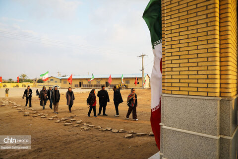 اجرای گشت فرهنگی ـ رسانه‌ای خبرنگاران داخلی و خارجی و فعالان فضای مجازی در خرمشهر