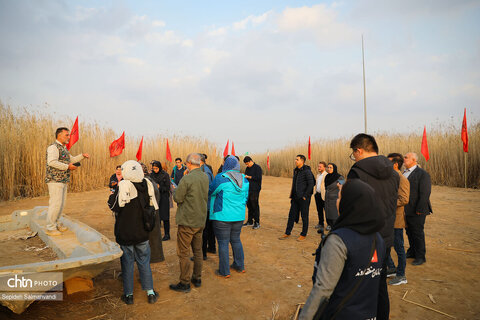 اجرای گشت فرهنگی ـ رسانه‌ای خبرنگاران داخلی و خارجی و فعالان فضای مجازی در خرمشهر