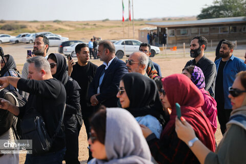 گشت خبرنگان داخلی و خارجی در محوطه میراث جهانی چغازنبیل