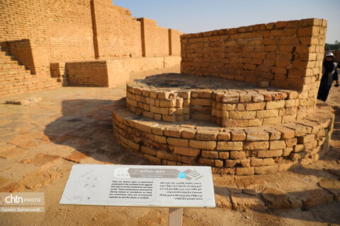 گشت خبرنگان داخلی و خارجی در محوطه میراث جهانی چغازنبیل