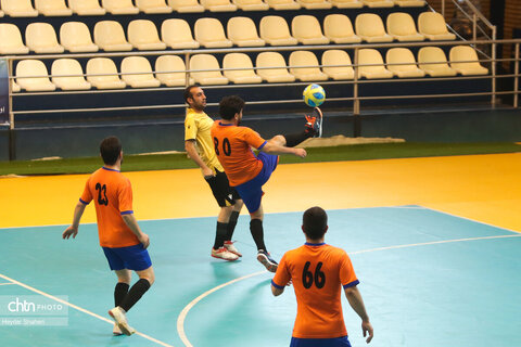 سومین روز مسابقات فوتسال کشوری وزارت میراث‌فرهنگی در مازندران