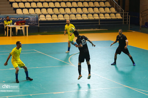 سومین روز مسابقات فوتسال کشوری وزارت میراث‌فرهنگی در مازندران