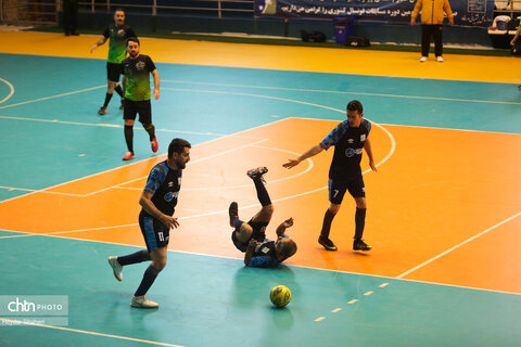 سومین روز مسابقات فوتسال کشوری وزارت میراث‌فرهنگی در مازندران