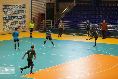 سومین روز مسابقات فوتسال کشوری وزارت میراث‌فرهنگی در مازندران