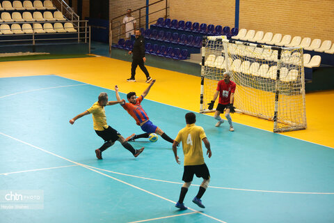 سومین روز مسابقات فوتسال کشوری وزارت میراث‌فرهنگی در مازندران