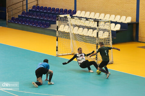 سومین روز مسابقات فوتسال کشوری وزارت میراث‌فرهنگی در مازندران