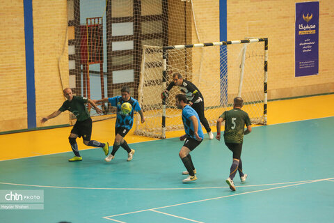 سومین روز مسابقات فوتسال کشوری وزارت میراث‌فرهنگی در مازندران