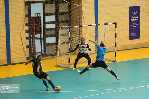 سومین روز مسابقات فوتسال کشوری وزارت میراث‌فرهنگی در مازندران