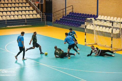 سومین روز مسابقات فوتسال کشوری وزارت میراث‌فرهنگی در مازندران