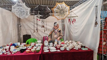 حضور هنرمندان خراسان‌شمالی در هفتمین نمایشگاه سراسری صنایع‌دستی استان هرمزگان