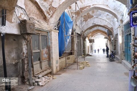 بازدید معاون عمرانی استاندار از پروژه‌های مرمتی بافت تاریخی یزد