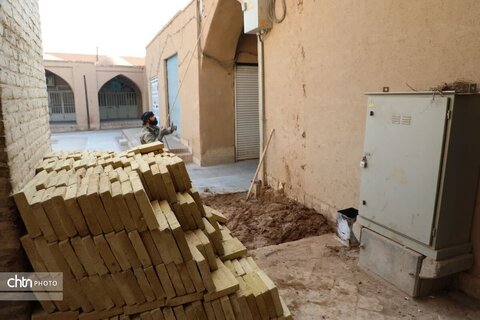 بازدید معاون عمرانی استاندار از پروژه‌های مرمتی بافت تاریخی یزد