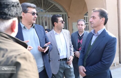 بازدید معاون عمرانی استاندار از پروژه‌های مرمتی بافت تاریخی یزد