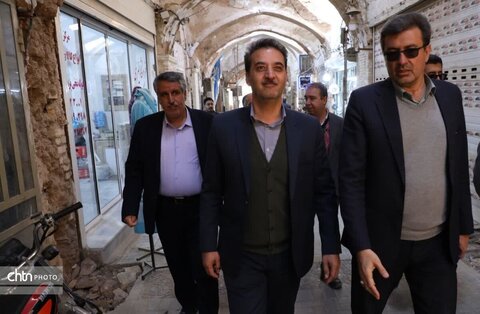 بازدید معاون عمرانی استاندار از پروژه‌های مرمتی بافت تاریخی یزد