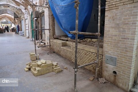 بازدید معاون عمرانی استاندار از پروژه‌های مرمتی بافت تاریخی یزد