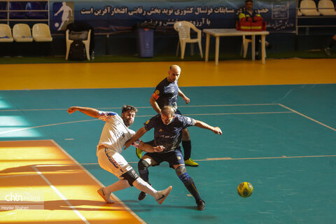 سومین روز مسابقات فوتسال کشوری وزارت میراث‌فرهنگی، در مازندران