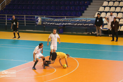 سومین روز مسابقات فوتسال کشوری وزارت میراث‌فرهنگی، در مازندران