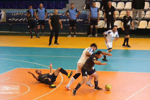 سومین روز مسابقات فوتسال کشوری وزارت میراث‌فرهنگی، در مازندران
