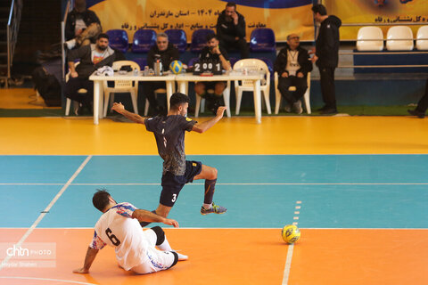 سومین روز مسابقات فوتسال کشوری وزارت میراث‌فرهنگی، در مازندران