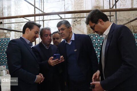 نظارت میدانی استاندار یزد بر طرح‌های فرهنگی، تاریخی و گردشگری