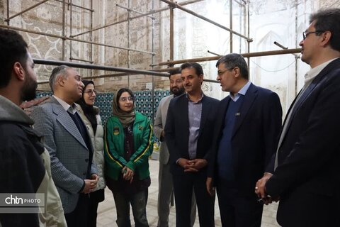 نظارت میدانی استاندار یزد بر طرح‌های فرهنگی، تاریخی و گردشگری