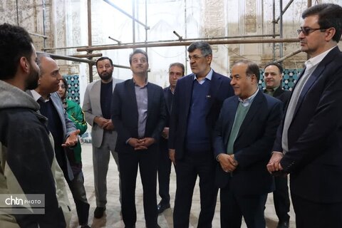 نظارت میدانی استاندار یزد بر طرح‌های فرهنگی، تاریخی و گردشگری