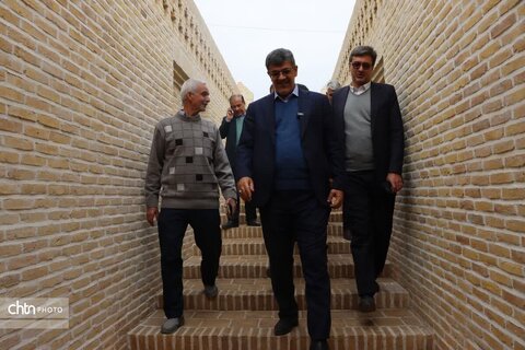 نظارت میدانی استاندار یزد بر طرح‌های فرهنگی، تاریخی و گردشگری